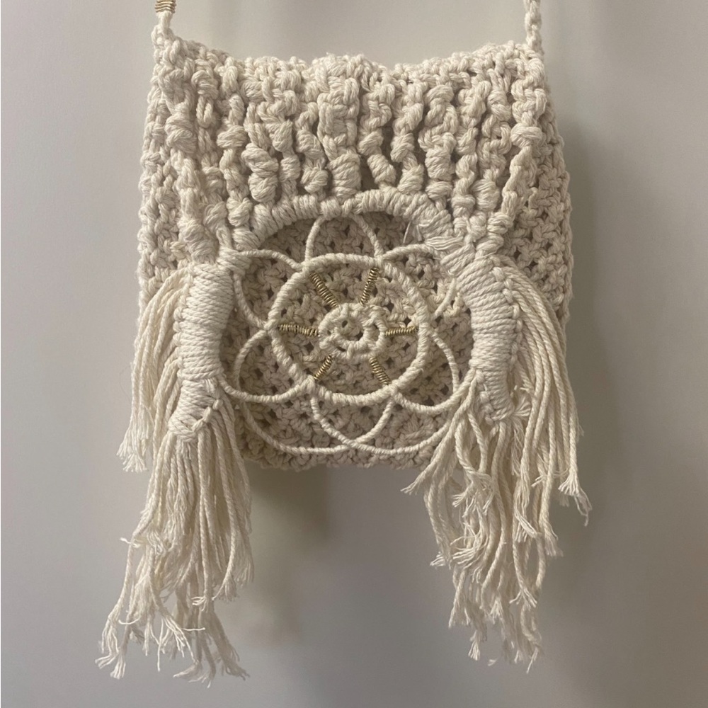Seraphim Macrame Mini Bag 🪽